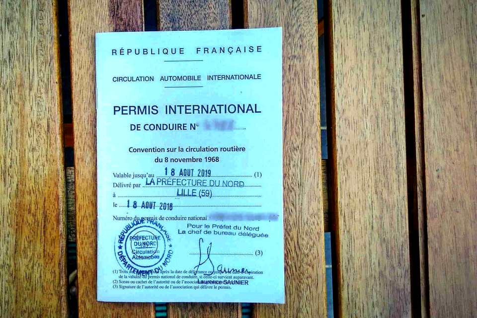 Permis international obligatoire en Thaïlande 