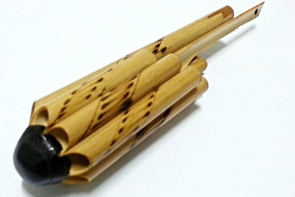Kakuri Mini canna en bois 40 mm Fabriqué au Japon